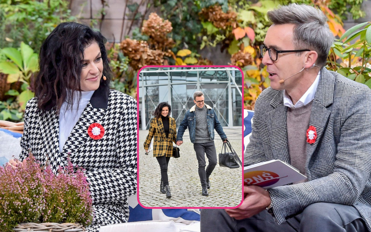 Katarzyna Cichopek i Maciej Kurzajewski TRZYMAJĄ się za ręce wychodząc ze studia PnŚ