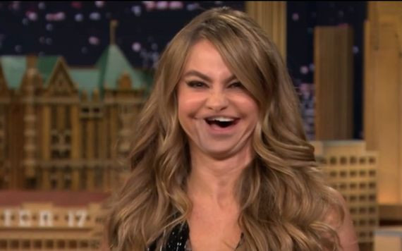 Vergara i Fallon zamienili się ustami [VIDEO]