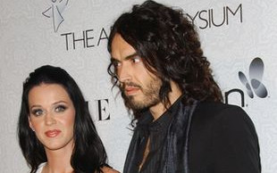 Czarno – biały duet, czyli Katy Perry i Russell Brand (FOTO)