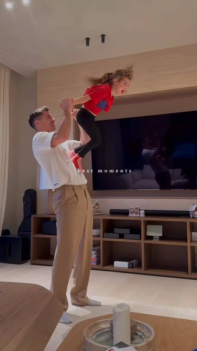 Robert Lewandowski, fot. Instagram.