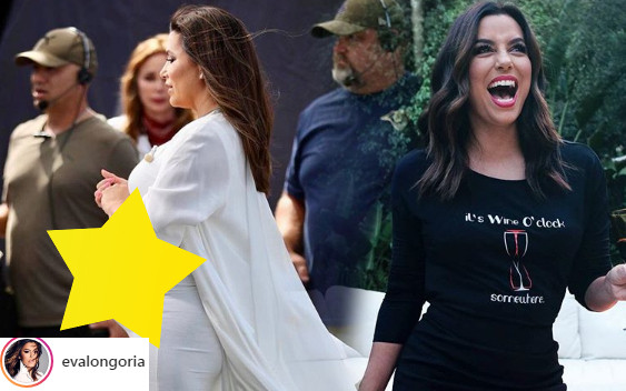 Eva Longoria z OGROMNYM brzuchem w TAKICH szpilkach!