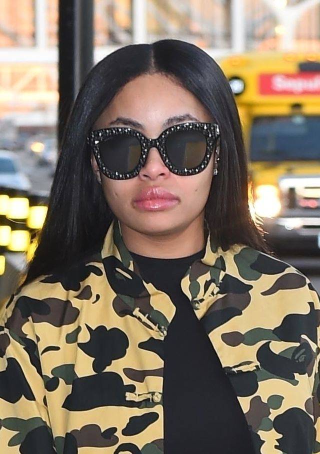 Blac Chyna i jej włosy DO ŁYDEK