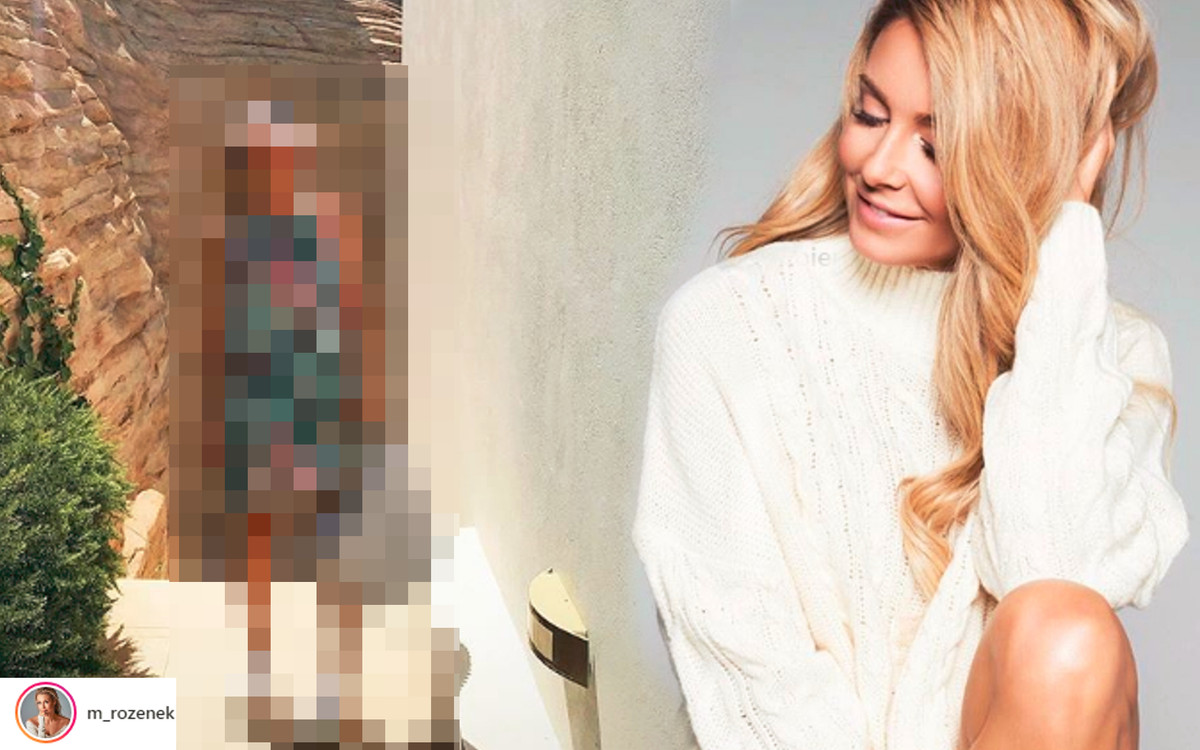 Rozenek jeszcze NIGDY tak nie wyglądała. Co to słońce z nią zrobiło?!