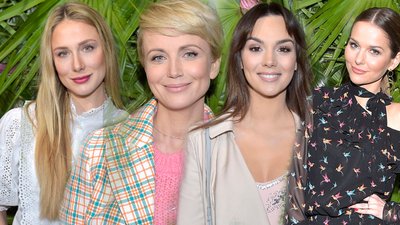 Wiosenna Zielińska i gołe ramię Sykut na pokazie Mohito (ZDJĘCIA)