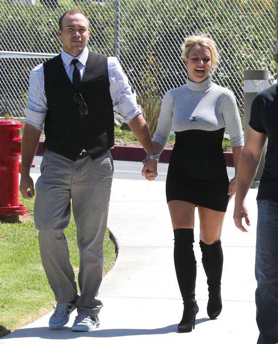 Kościelny look Britney Spears