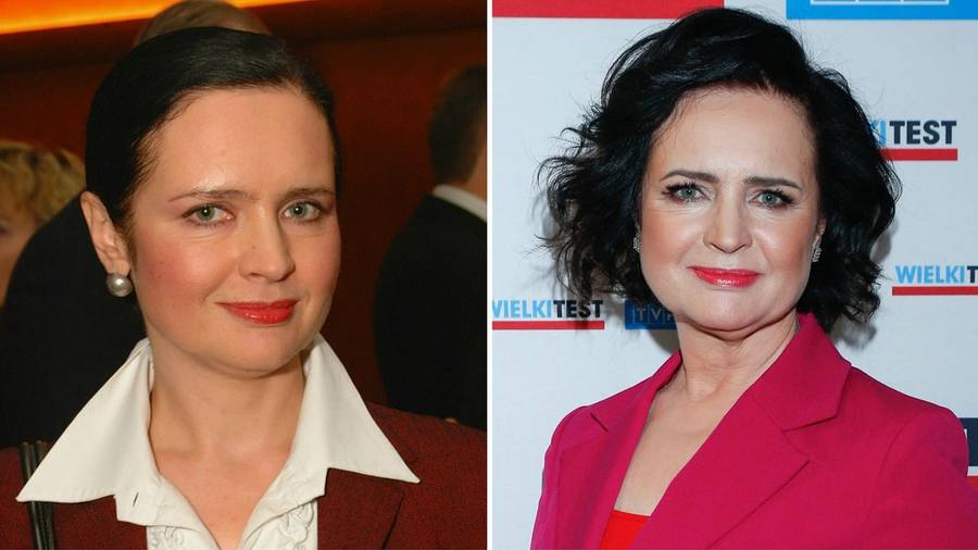 Jolanta Fajkowska kiedyś i dziś