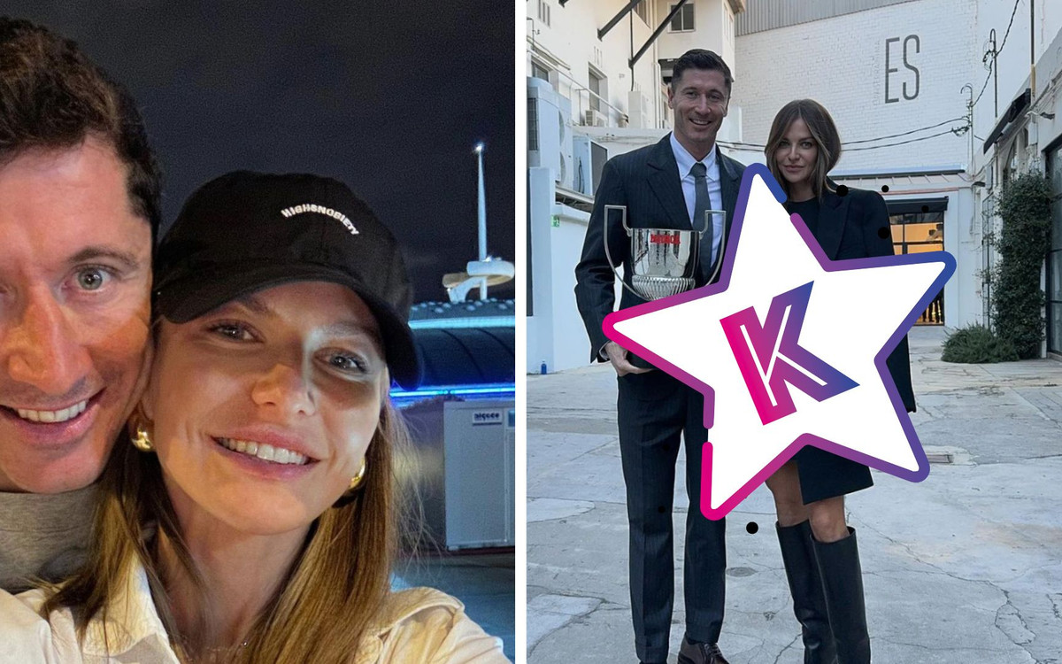 Anna i Robert Lewandowscy na gali Marca. Trenerka pęka z dumy