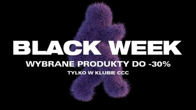 Black Week zaczyna się już teraz w salonach CCC i na ccc.eu
