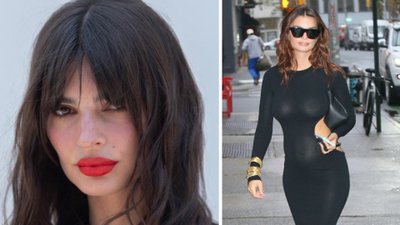 Emily Ratajkowski i jej seksowny sposób na jeansową kurtkę