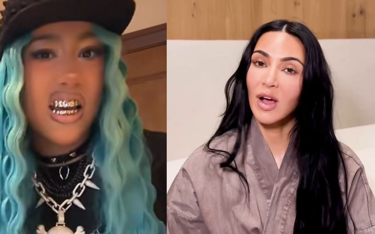 Kim Kardashian zafundowała 12-letniej córce złote zęby. Aż ciężko patrzeć na North