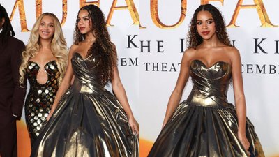 Beyonce niezwykle dumna z córki! Razem ze smutnym Jayem-Z i matką pojawili się na salonach