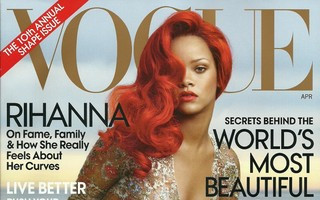 Rihanna w kwietniowym Vogue’u (FOTO)