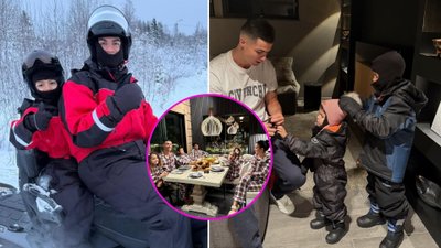 Bajkowe święta Cristiano Ronaldo i Georginy Rodríguez! Spędzili magiczny czas w krainie świętego Mikołaja (FOTO)