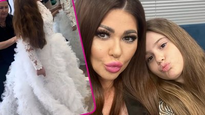 Iwona Węgrowska pokazała komunijne sukienki córki. Internauci bezlitośnie: “Jak na cygańskim weselu” (FOTO)