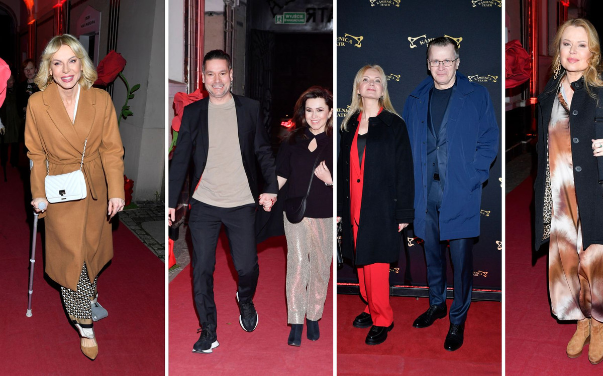 15. urodziny Teatru Kamienica. Beata Tadla i Olga Borys pojawili się ze swoimi mężami, Justyna Sieńczyłło…