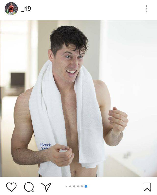 Sexy fryzury Roberta Lewandowskiego