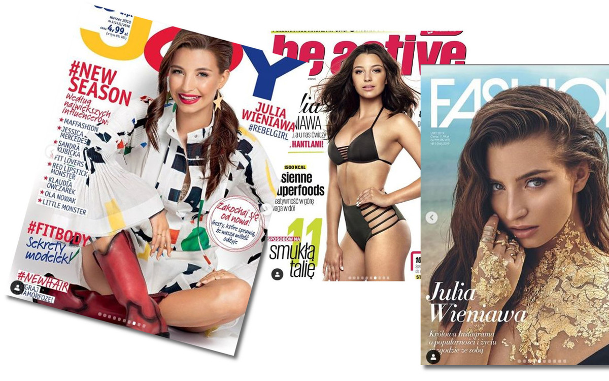 Wybierz najlepszą OKŁADKĘ Julii Wieniawy – aktorka pozowała już na 10!