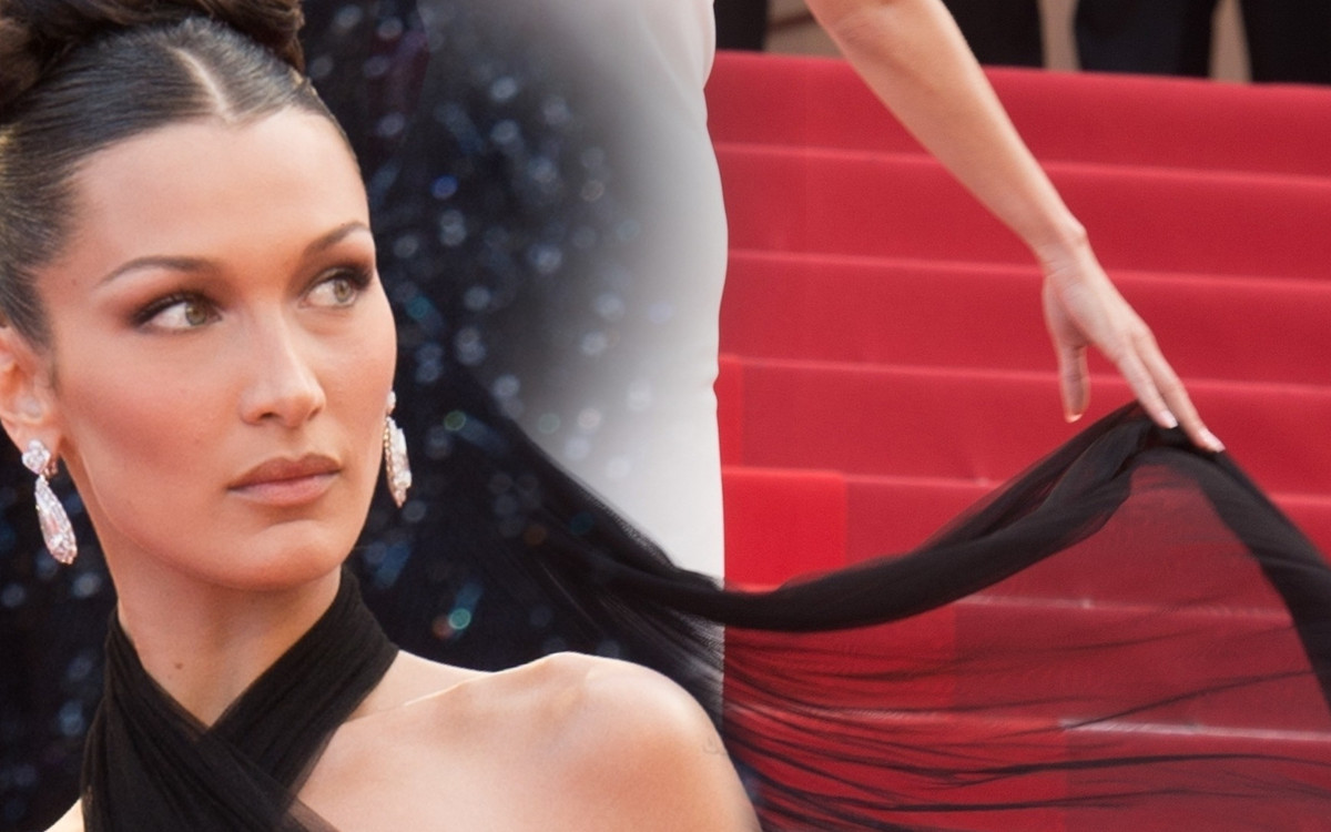 Bella Hadid zaskoczyła kreacją w Cannes. Widzieliśmy ją już prawie 20 lat temu! (ZDJĘCIA)