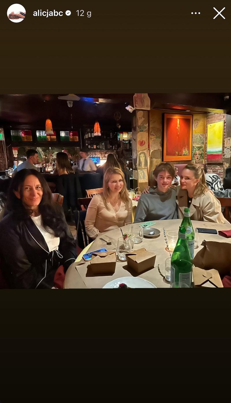 Alicja Bachleda- Curuś z synem Henrym, fot. Instagram @alicjabc