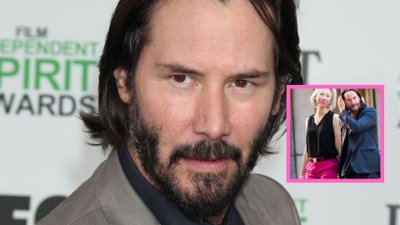 Dawno niewidziany Keanu Reeves ze swoją partnerką