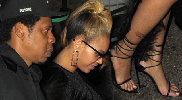 Seksowna Beyonce z mężem na randce