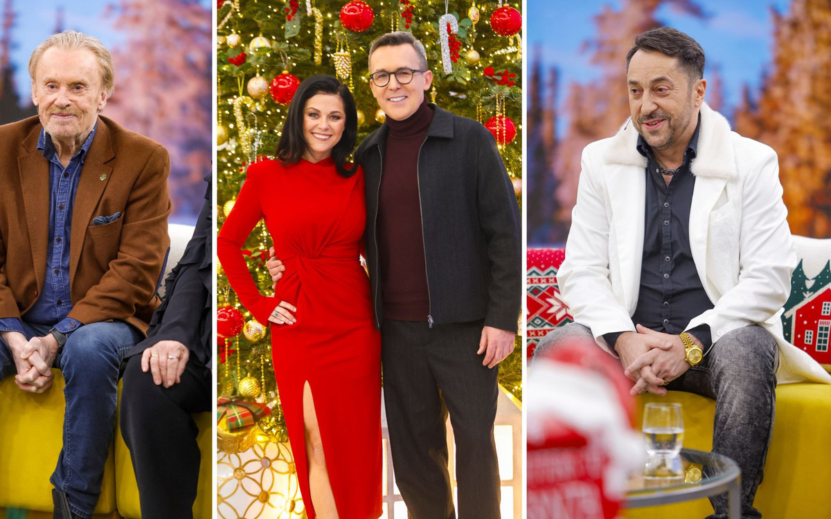 Gwiazdy w “Halo tu Polsat”. Wszyscy i tak patrzą na Cichopek. Odważna sukienka