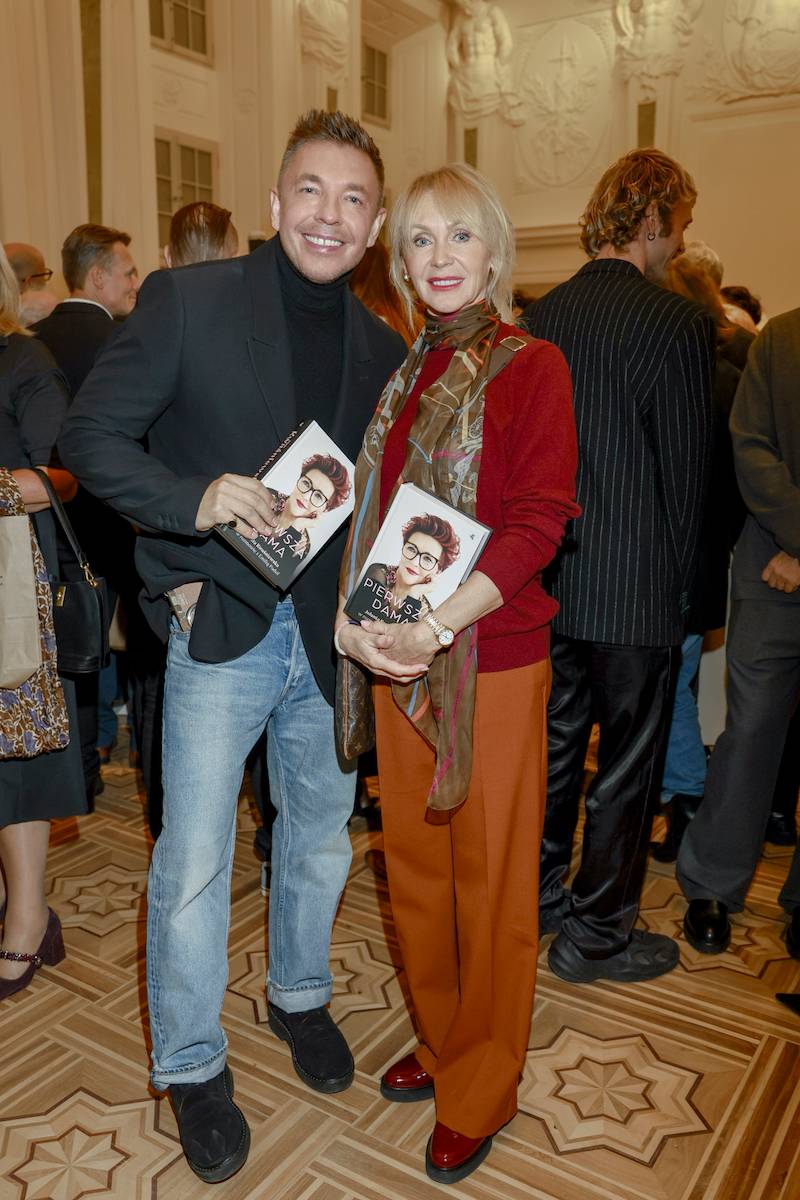 Autorskie spotkanie Jolanty Kwaśniewskiej przyciągnęło tłumy gwiazd: Ślotała, Ścibakówna, Racewicz