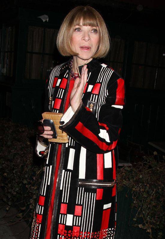 Kim Kardashian, Kanye West i Anna Wintour razem na kolacji