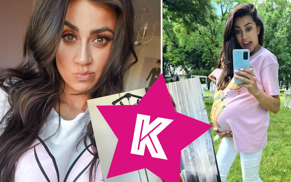 Maja Hyży w błękitnej sukience. Taką samą ma też dla córki. “Cudne te kiecki”