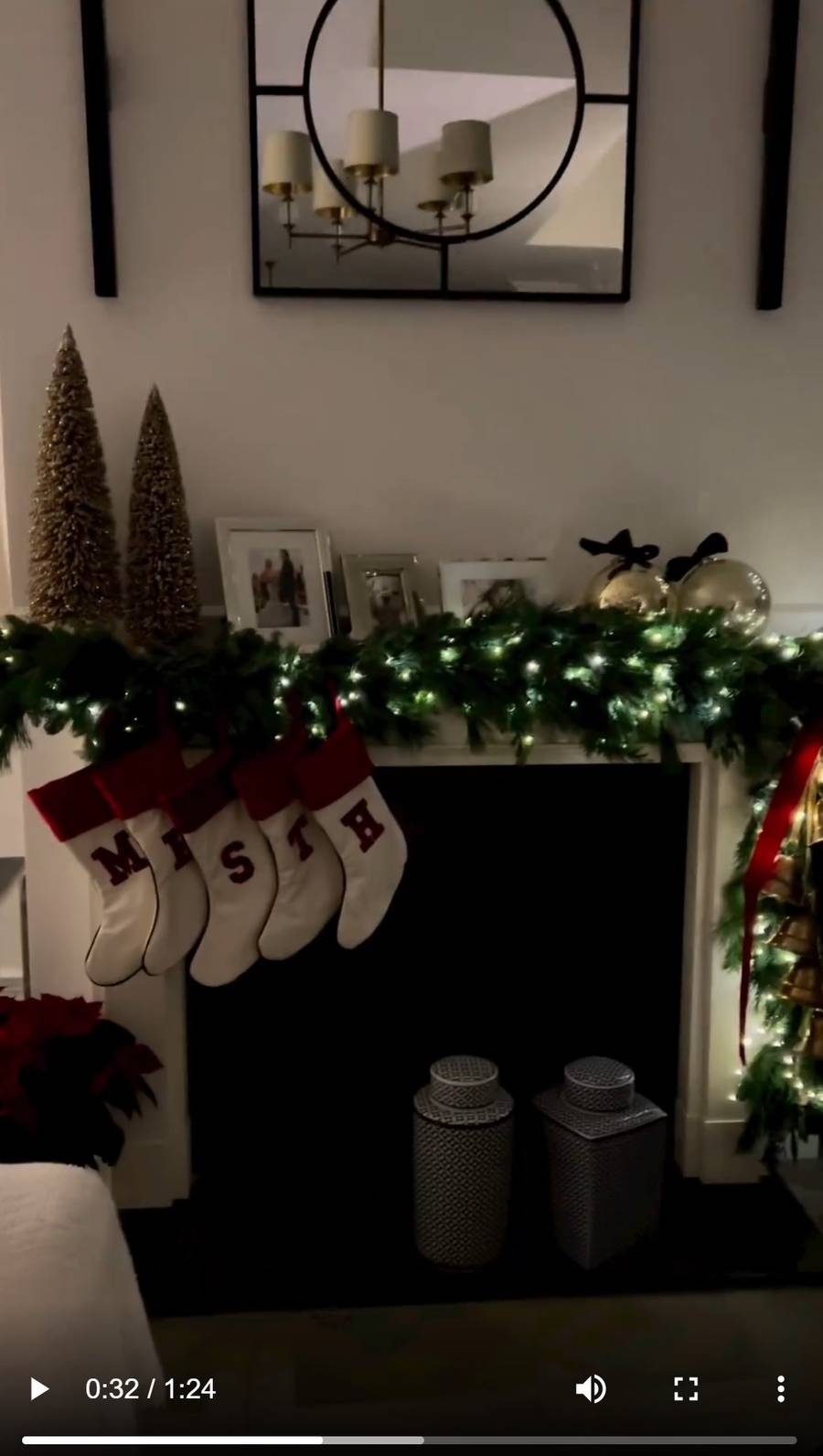 Tak Małgorzata Rozenek przystroiła swoją wynajmowaną willę na Święta! (ZDJĘCIA)