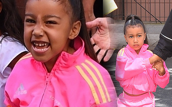 Kim Kardashian WYPROSTOWAŁA Nori włosy (ZDJĘCIA)