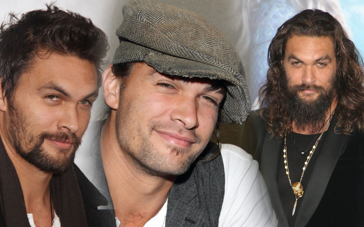 Jason Momoa  – z brodą czy bez? W długich czy w krótkich włosach?