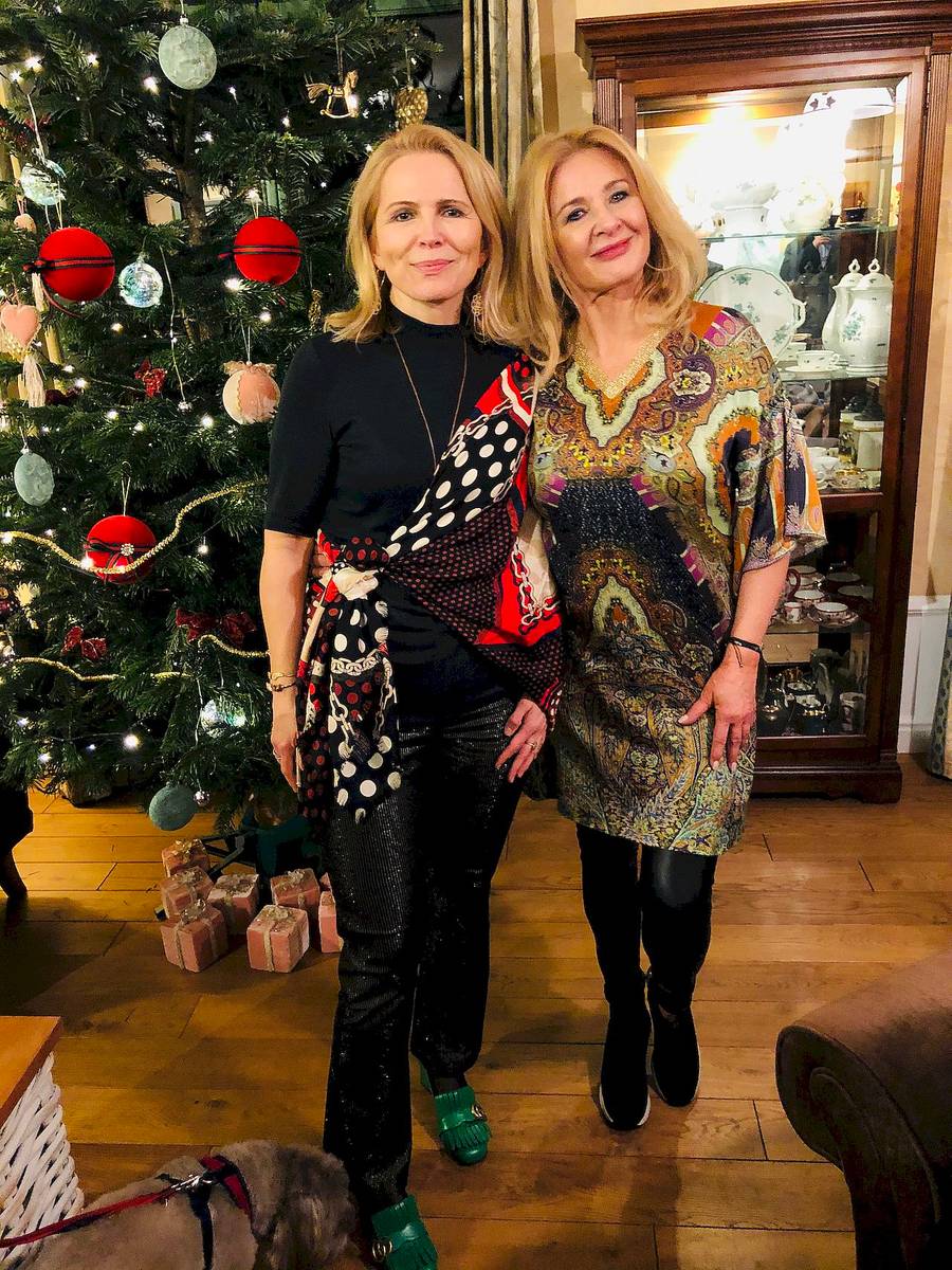 Agata Młynarska, Natalia Kukulska i inne gwiazdy na WIGILII u Anny Jurksztowicz. Zobaczcie jej DOM!