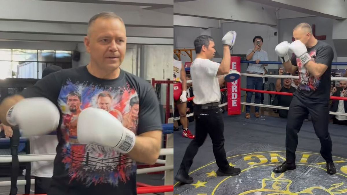 Karol Nawrocki na ringu na Filipinach. Niespotykane wideo obiegło sieć
