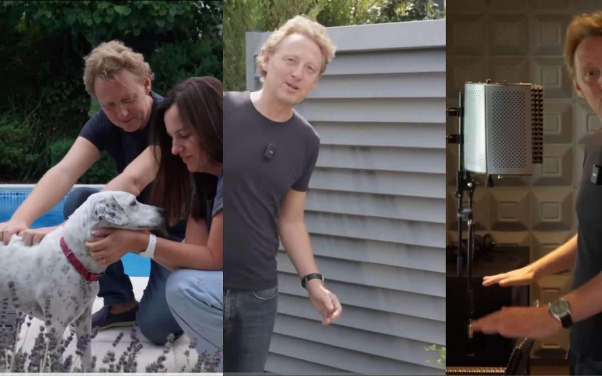 Zachwycający dom Rafała Olbrychskiego. Basen, wielki ogród, studio nagrań…