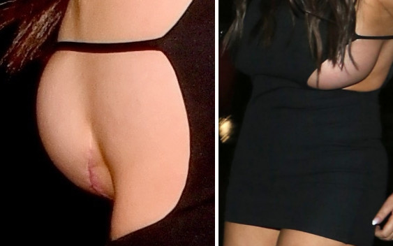 Ale wpadka! Pierś wypadła jej z sukienki, a pod piersią… (ZDJĘCIA)