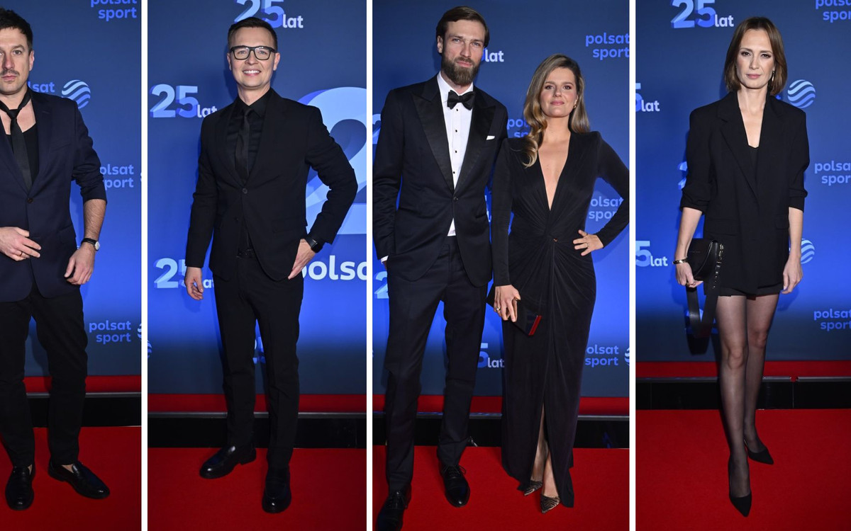 Plejada gwiazd na 25-leciu Polsat Sport! Zakochani Andrzej Wrona i Zofia Zborowska, Maciej Rock, Jerzy Mielewski