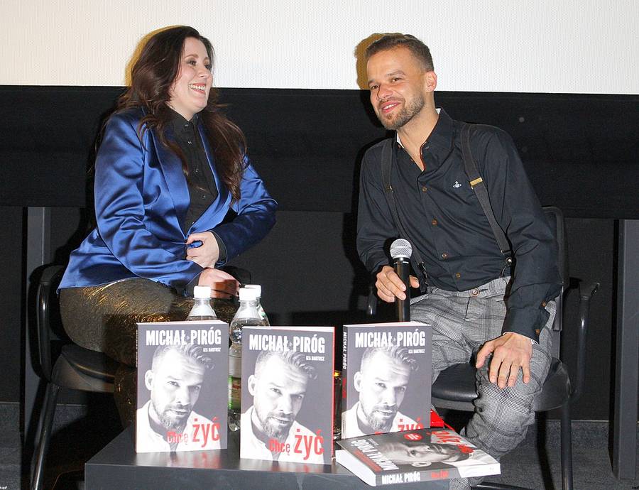 Michał Piróg promuje swoją autobiografię