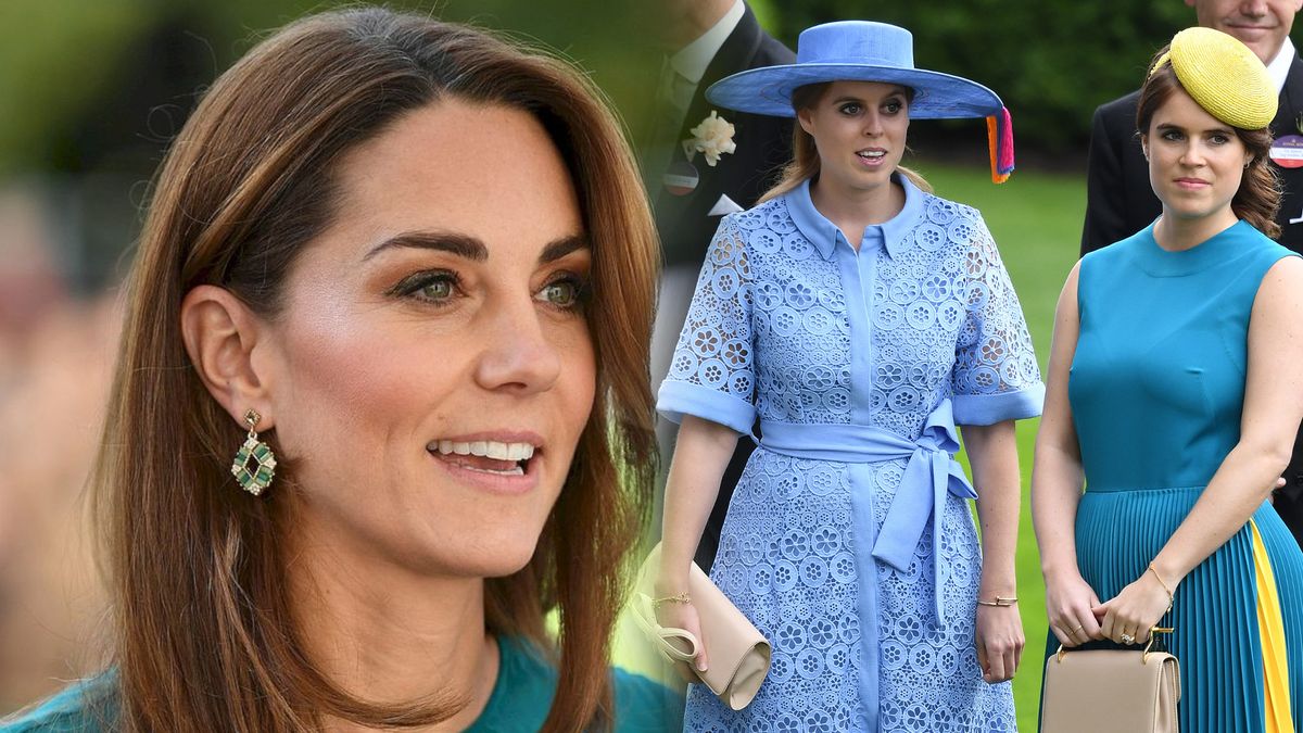 Księżna Kate jest zła na księżniczki Eugenię i Beatrice