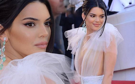 Kendall Jenner na czerwonym dywanie w Cannes 2018