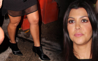 Kourtney Kardashian w zaawansowanej ciąży w nocnym klubie
