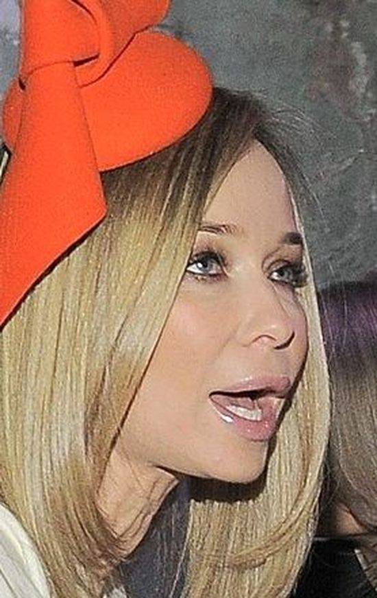 Twarz Joanny Przetakiewicz z bliska