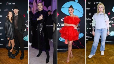 Wielka Feta na TikToku 2023. Honorata Skarbek cała na czerwono, Dominik Dudek z partnerką…