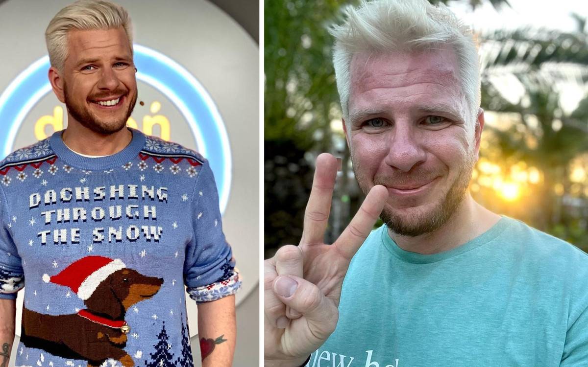 Filip Chajzer zdradził sekret swojej nowej fryzury. Dlaczego przefarbował się na blond?