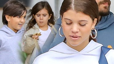 Dzieci Kourtney Kardashian z nową dziewczyną Scotta Disicka (ZDJĘCIA)