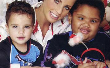 Jordan z rodziną świątecznie