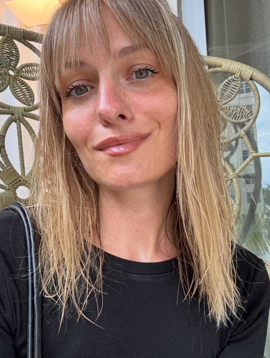 Adrianna Biedrzyńska z córką na wakacjach