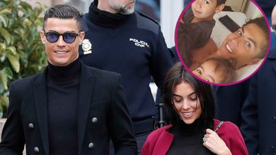 Cristiano Ronaldo dodał zdjęcie z rodziną prosto z łóżka. Jakie jego dzieci są już DUŻE!