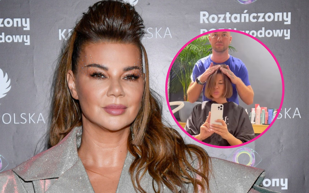 Edyta Górniak po latach ścięła włosy. Tak krótko jeszcze nie było