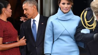 Melania Trump i Michelle Obama na inauguracji prezydentury Donalda Trumpa (FOTO)